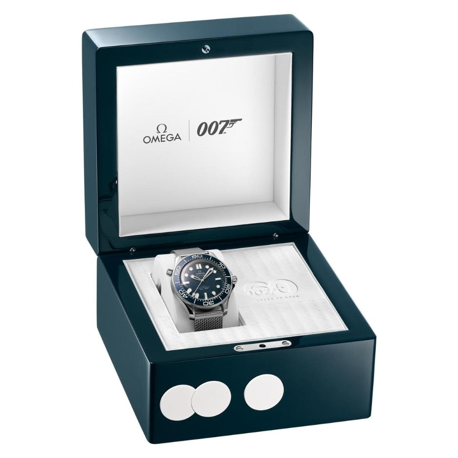 Omega Seamaster Diver 007 60Th Anniversary 42mm Steel Silver