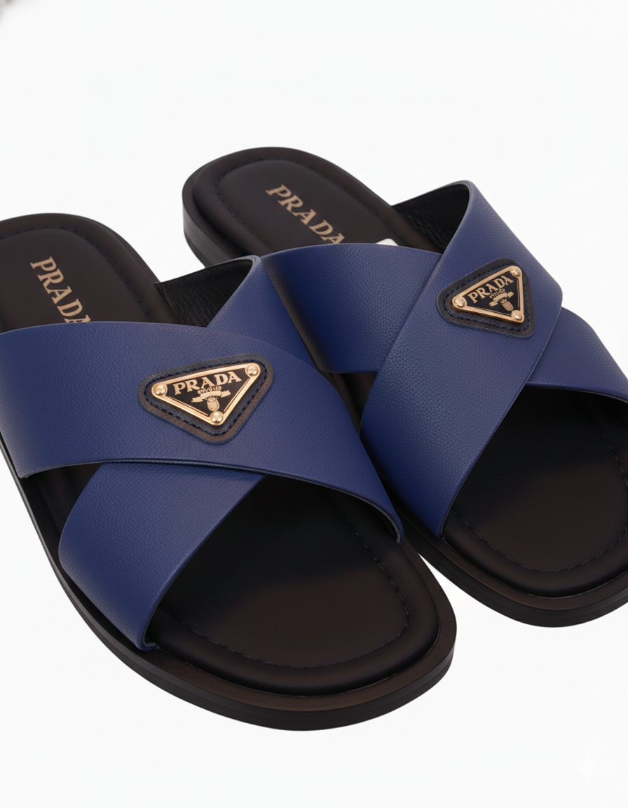 Parada Crisscross Men's Sandal blue