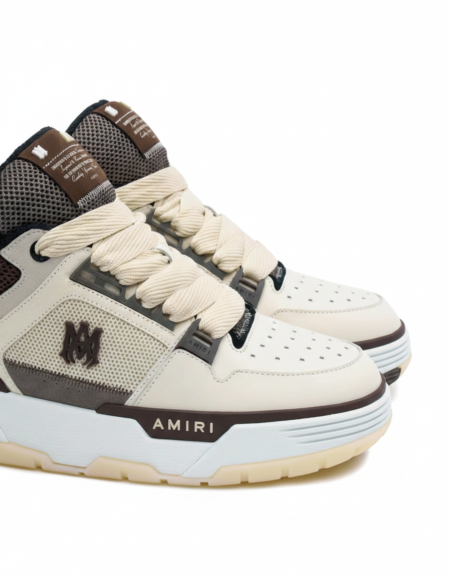 AMIRI MA-1 "White/Cream/Brown"