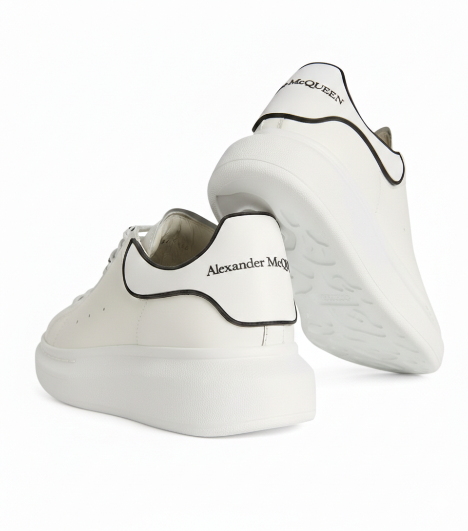 ALEXANDER MCQUEEN ‘BLACK Trim/WHITE’