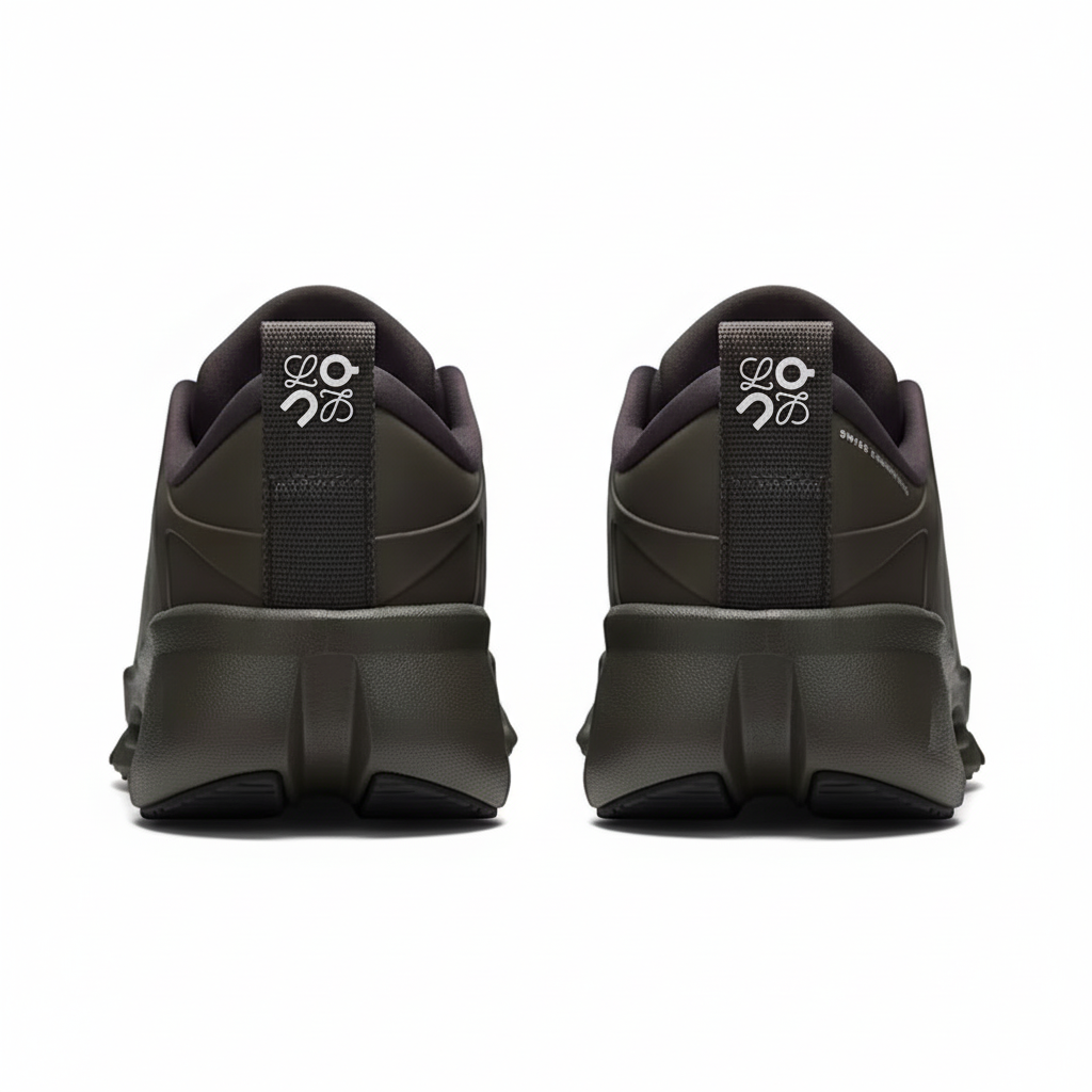 Loewe x On Running Cloud Solo Sneakers "Black/Dark Olive Green"
