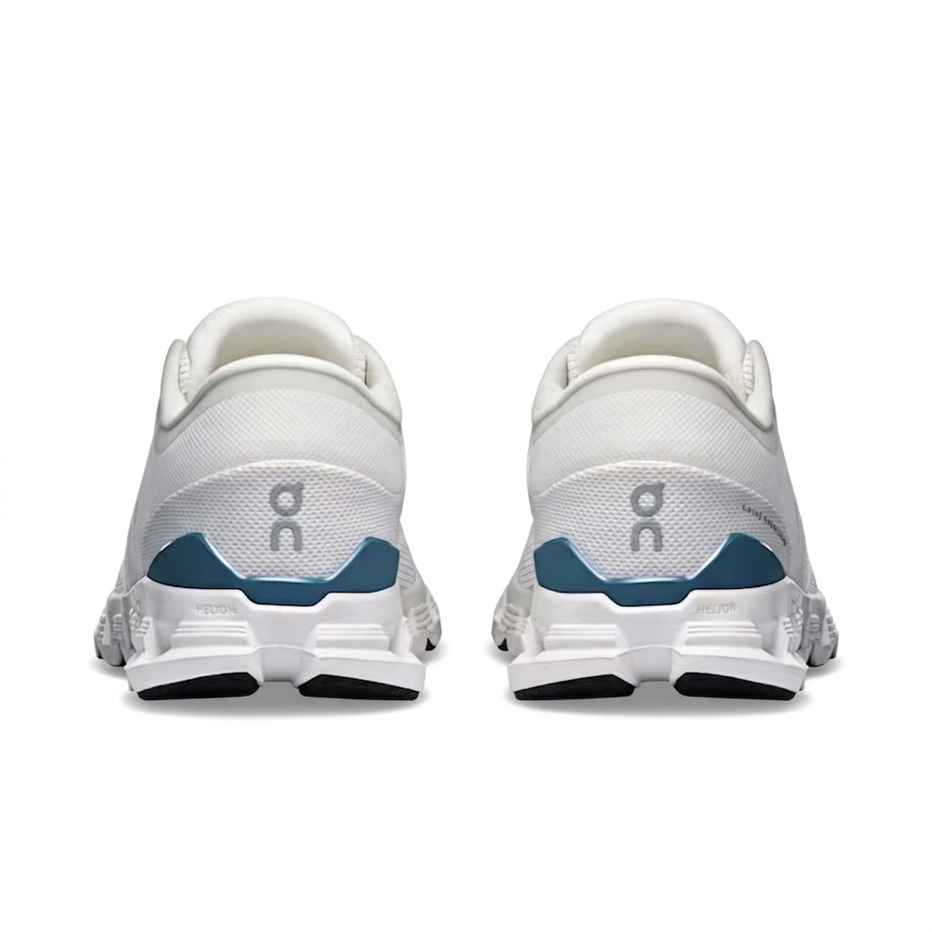 On Running Cloud X 4 "Silver/ Chambray"