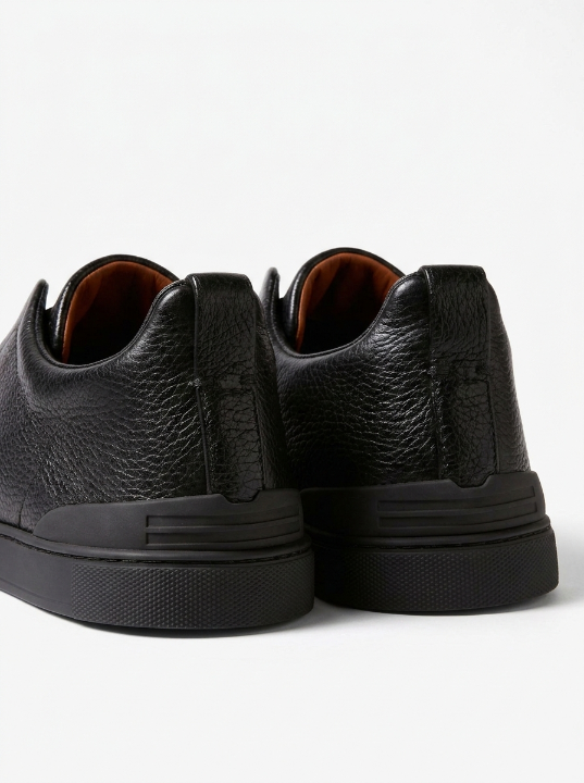 ZEGNA Triple Stitch "Black"
