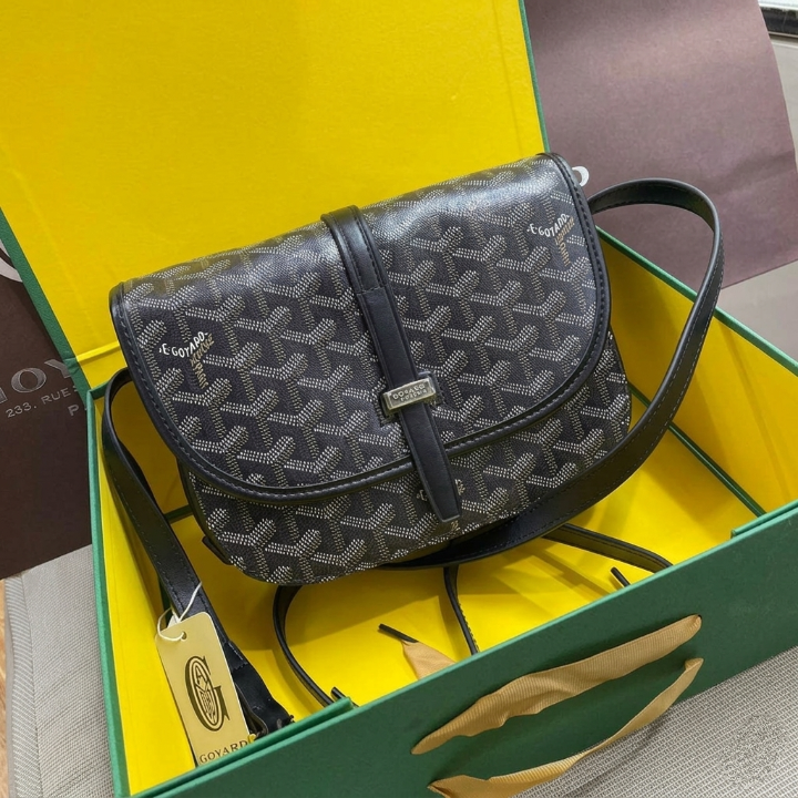 Goyard Cross shoulder Bag "Black"