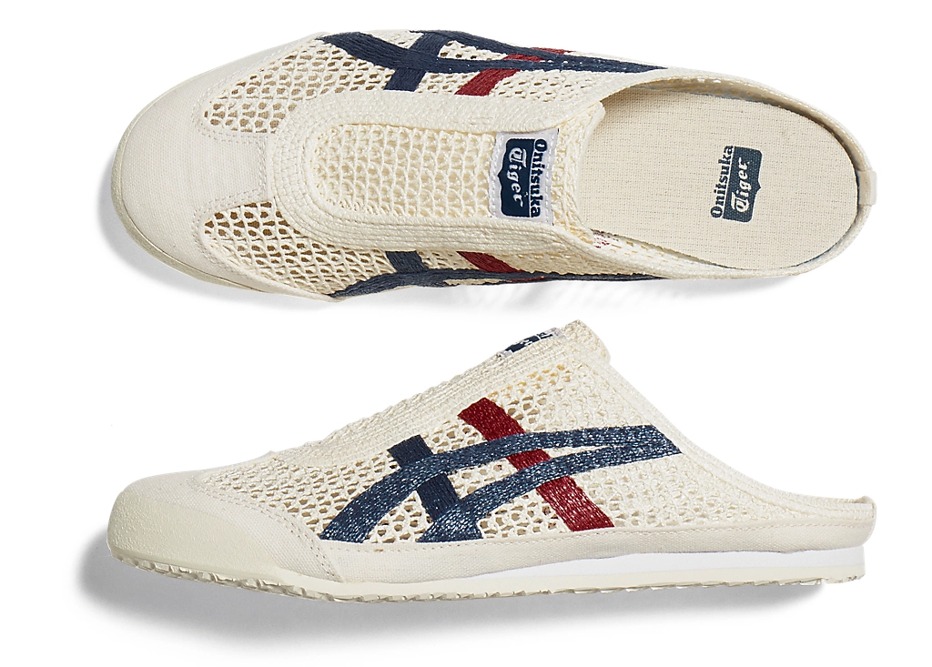 Onitsuka Tiger Mexico 66 Sabot "Cream/Mako Blue"
