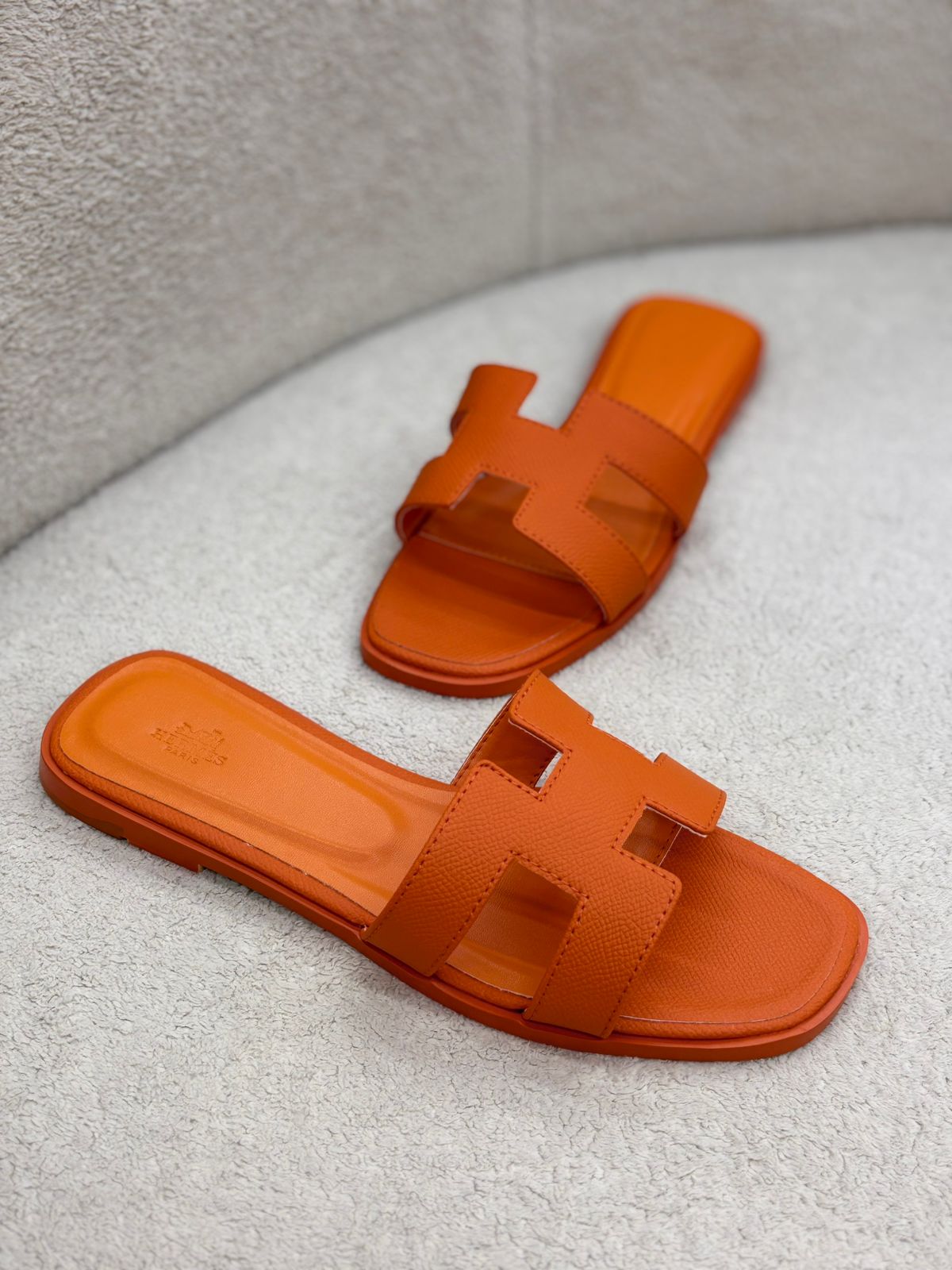 Hermès Oran Sandal "orange"
