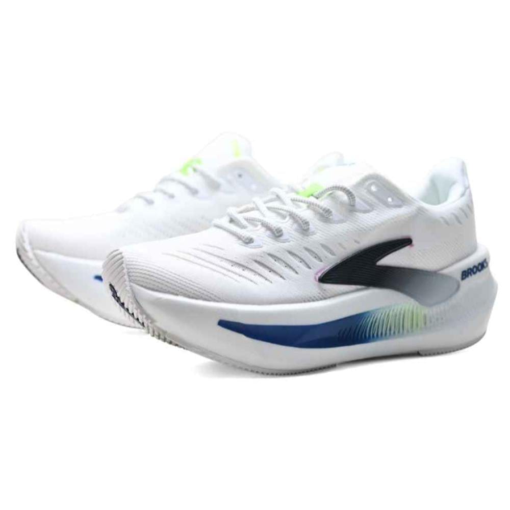 Brooks Glycerin Max Running Shoes
"White/ Blue/Neon Green"