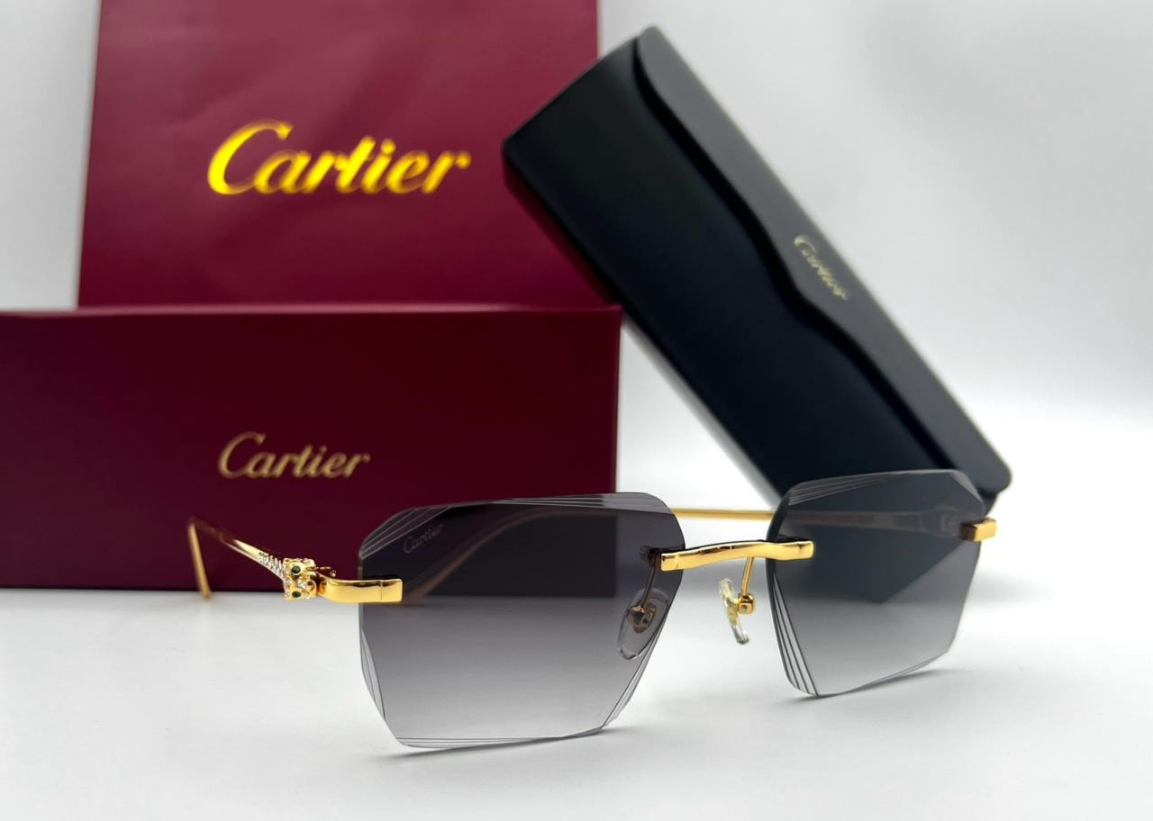 Cartier Panthère Rimless Sunglasses