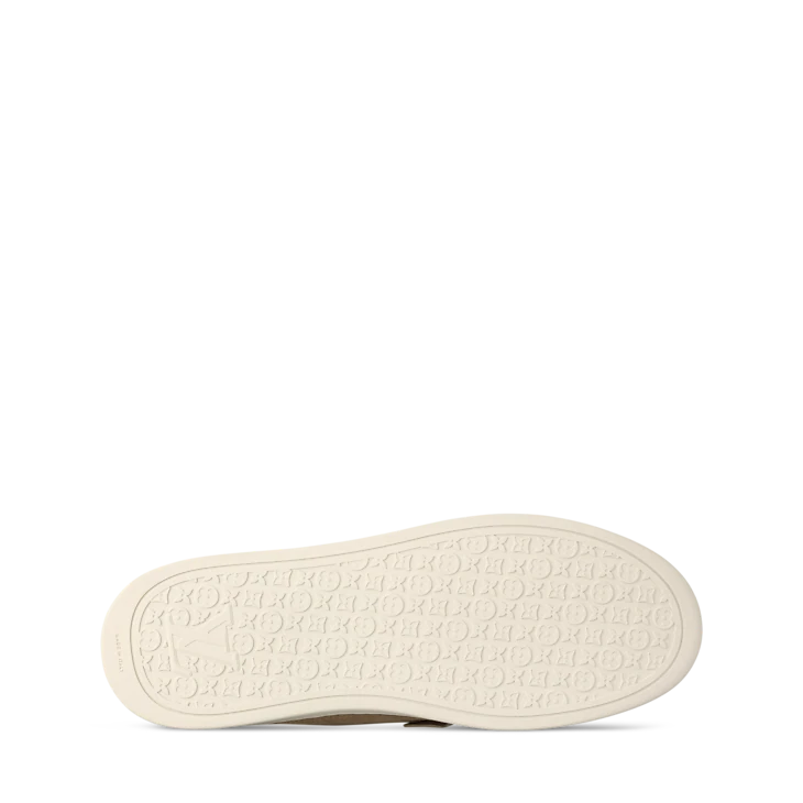 Louis Vuitton Suede LV Initials Loafer Sneakers – Beige / Taupe
