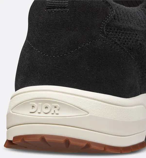 Christian Dior Men's Black Knit Sneakers
