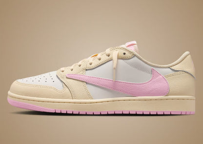 Jordan 1 Retro Low OG SP
‎Travis Scott Shy Pink