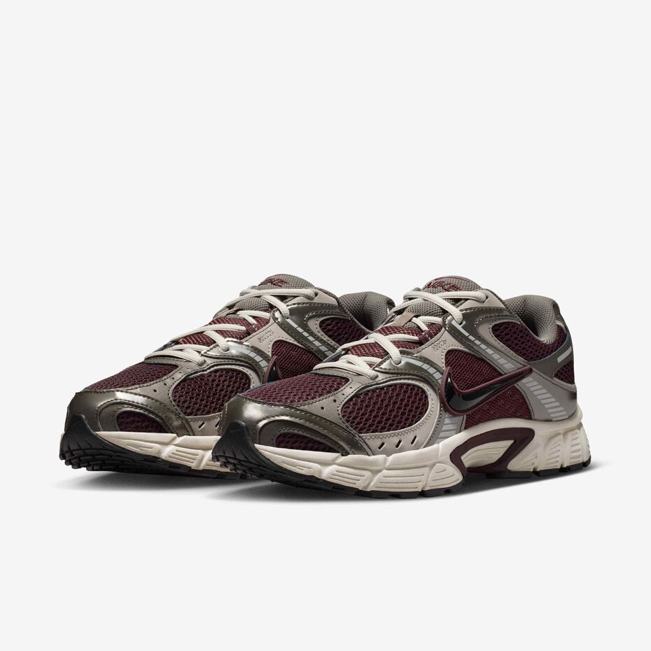 Nike V5 RNR, "Burgundy Crush, College Grey, Light Orewood Brown, and Black colorway"