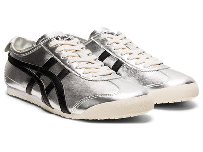 Onitsuka Tiger Mexico 66 Sneakers  "Pure Silver/Black"