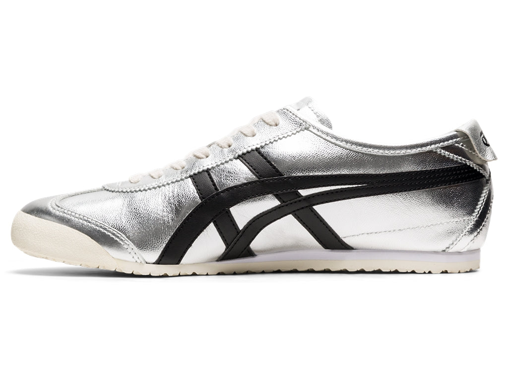 Onitsuka Tiger Mexico 66 Sneakers  "Pure Silver/Black"