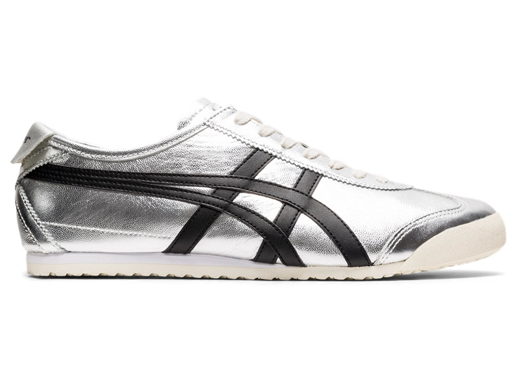 Onitsuka Tiger Mexico 66 Sneakers  "Pure Silver/Black"