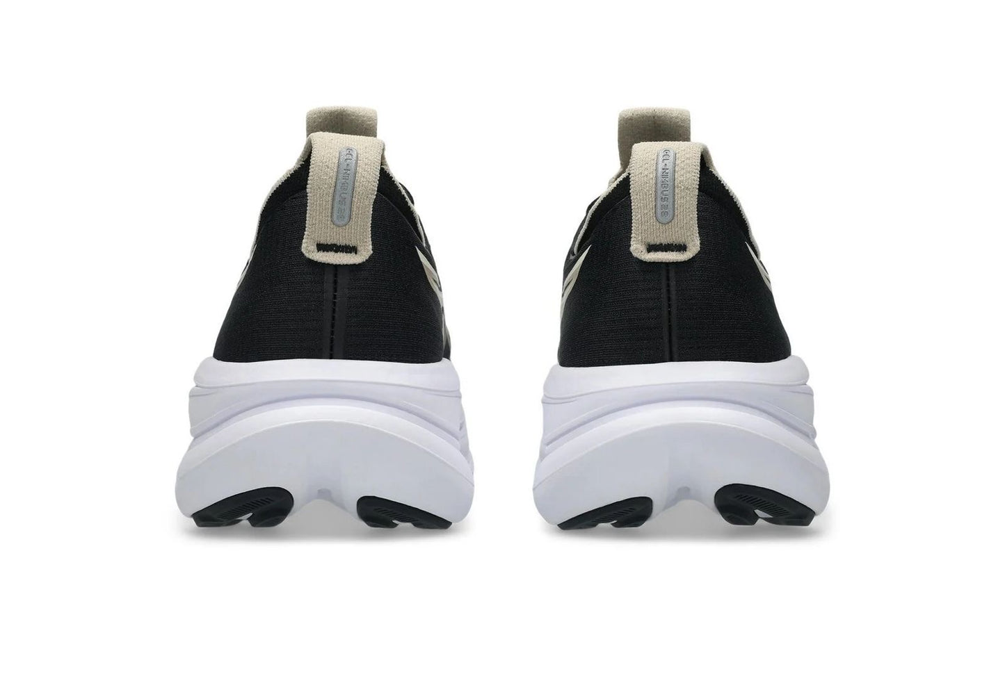 Asics Gel-Nimbus 28 black with white and gold