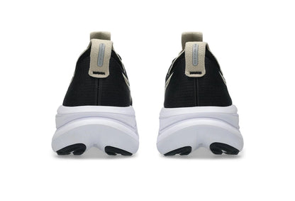 Asics Gel-Nimbus 28 black with white and gold