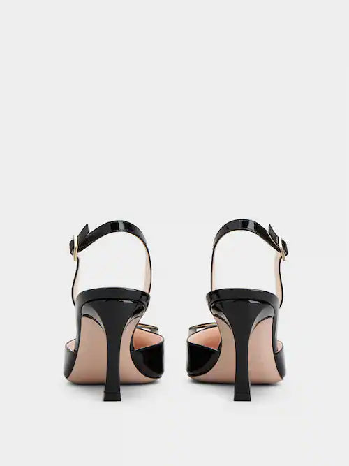 Roger Vivier Slingback Pumps-Classic Black