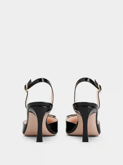 Roger Vivier Slingback Pumps-Classic Black