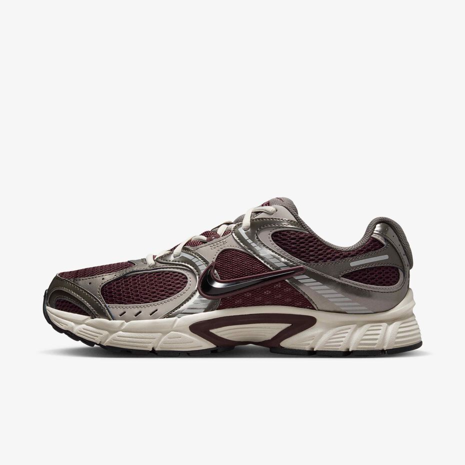 Nike V5 RNR, "Burgundy Crush, College Grey, Light Orewood Brown, and Black colorway"