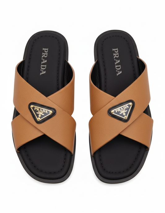 Parada Crisscross Men's Sandal Brown