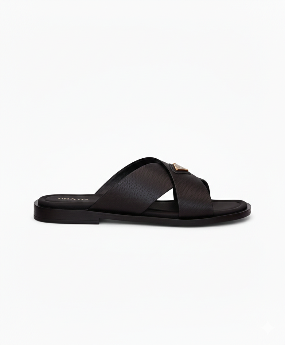 Parada Crisscross Men's Sandal Black