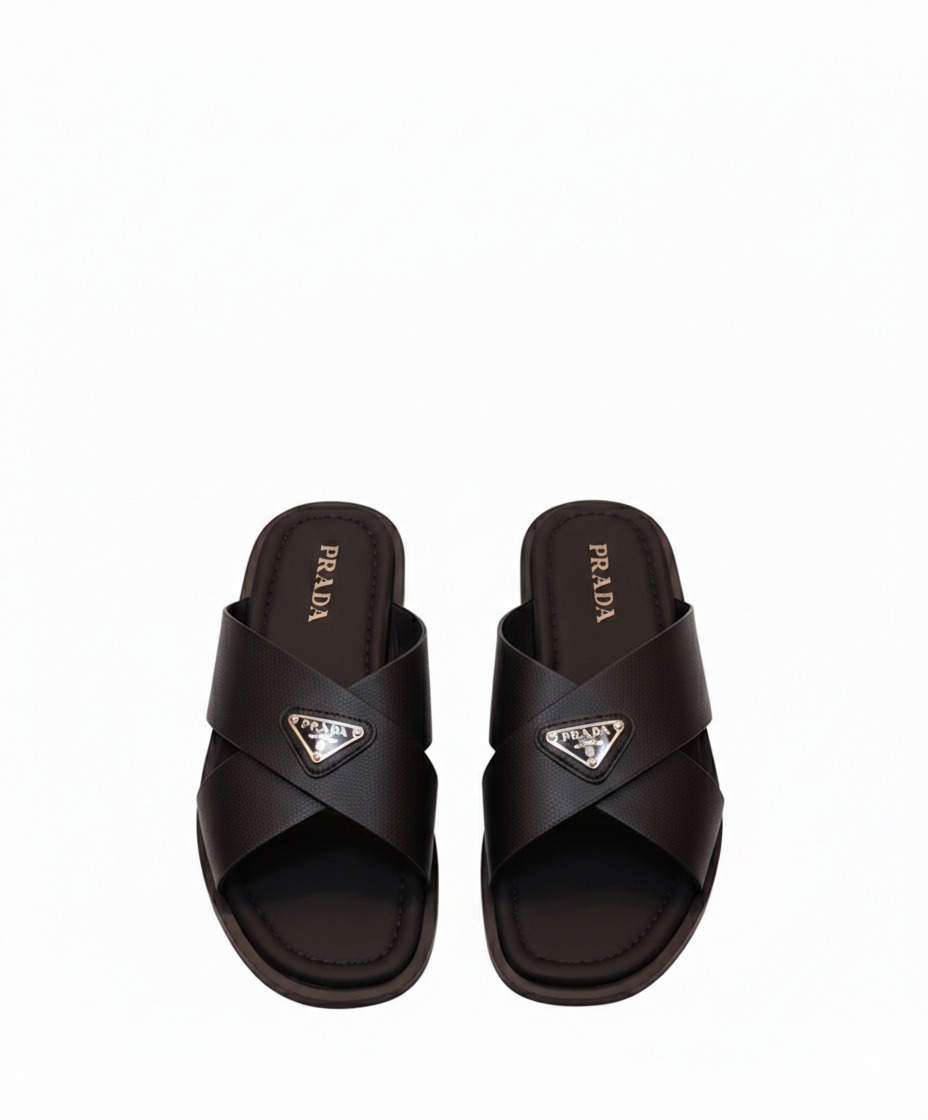 Parada Crisscross Men's Sandal Black