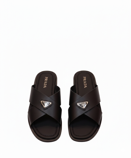 Parada Crisscross Men's Sandal Black
