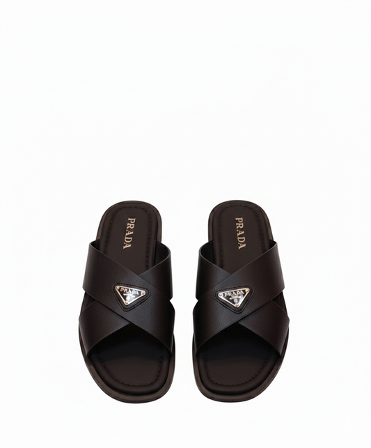 Parada Crisscross Men's Sandal Black