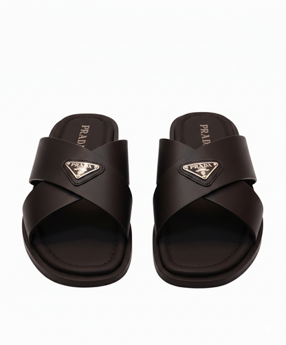 Parada Crisscross Men's Sandal Black