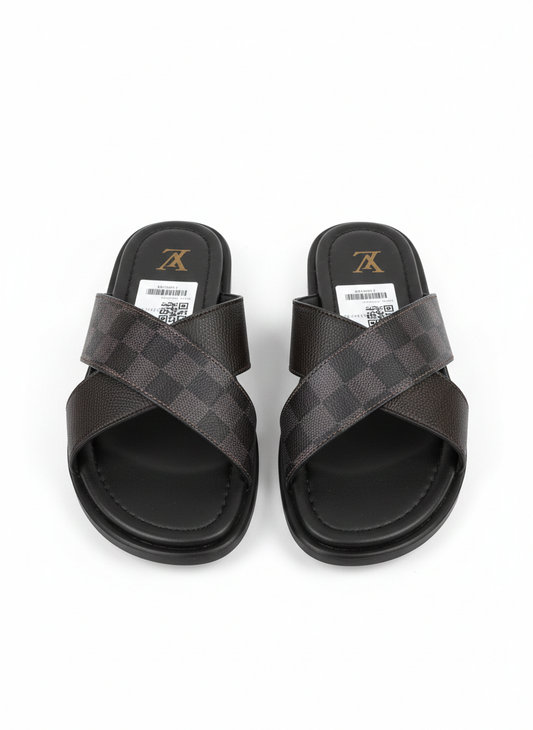 Louis Vuitton Crossover Strap Men's Sandal
