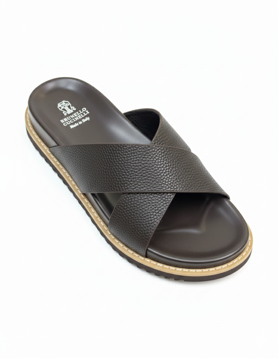 Brunello Cucinelli Men's Sandal brown