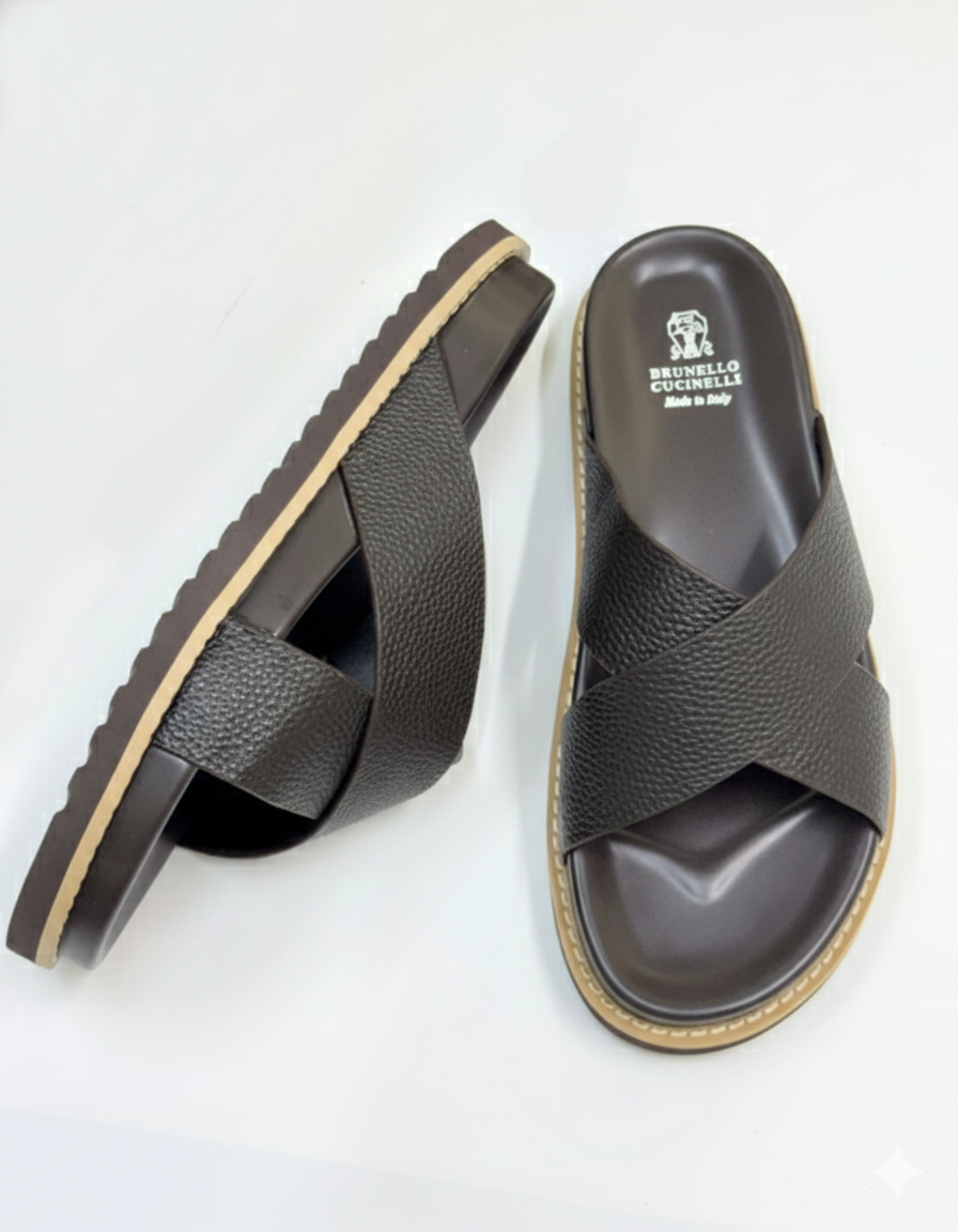 Brunello Cucinelli Men's Sandal brown