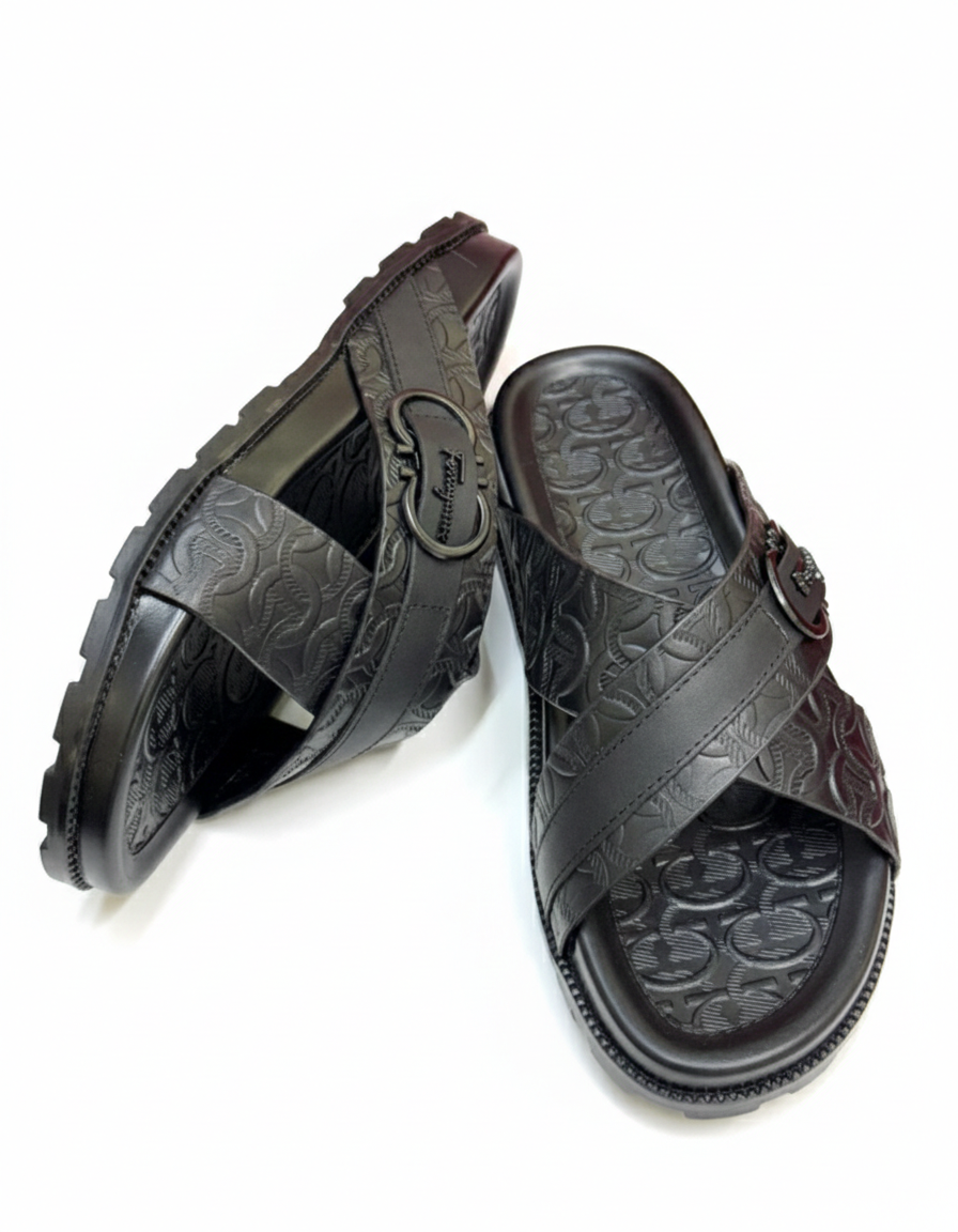 Salvatore Ferragamo Men's sandal black
