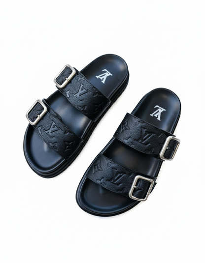 LV Venice Sandal black
