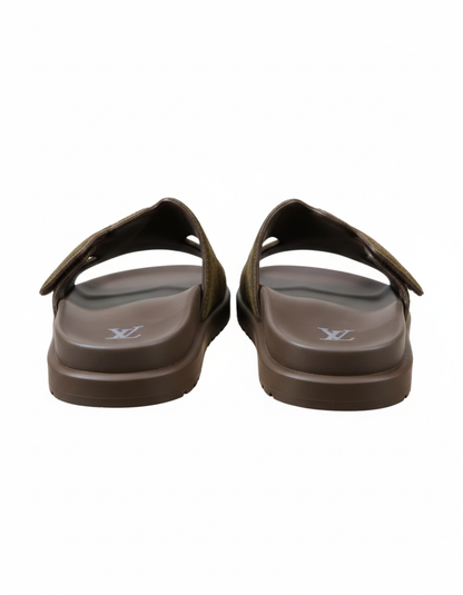 LV Oasis Mules Sandal olive Green