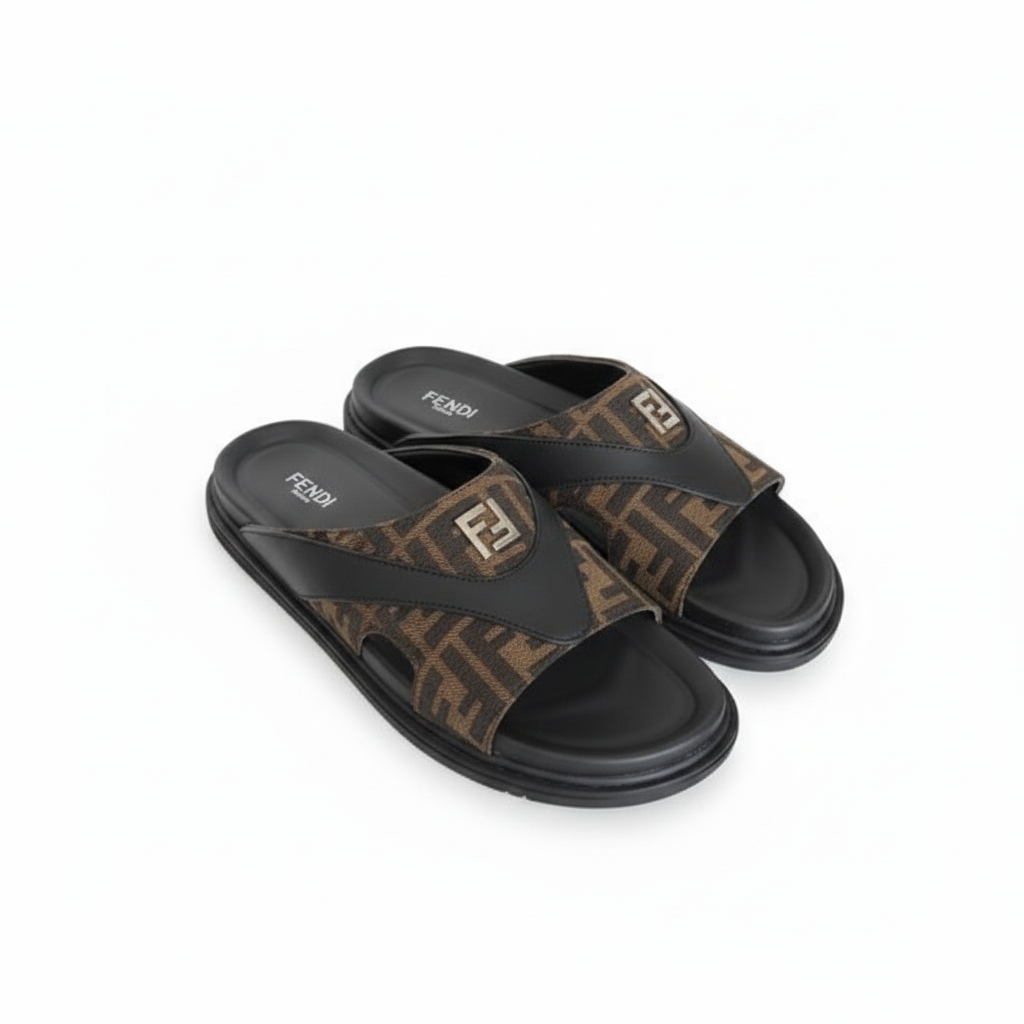 Fendi FF - Jacquard Sandal