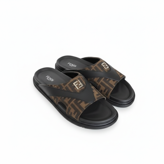 Fendi FF - Jacquard Sandal