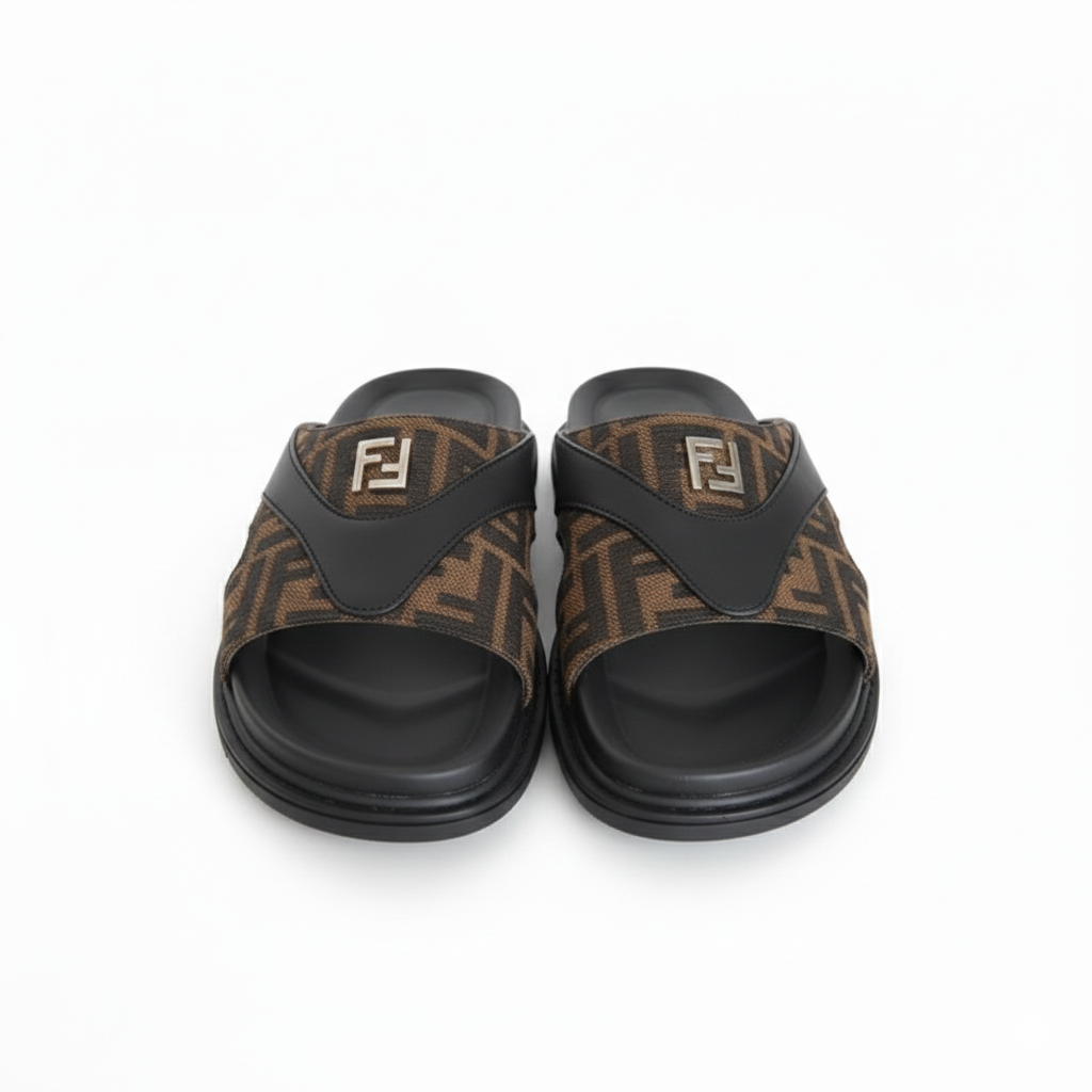 Fendi FF - Jacquard Sandal