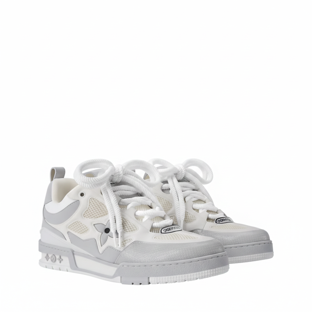 LOUIS VUITTON SKATE.            " White"