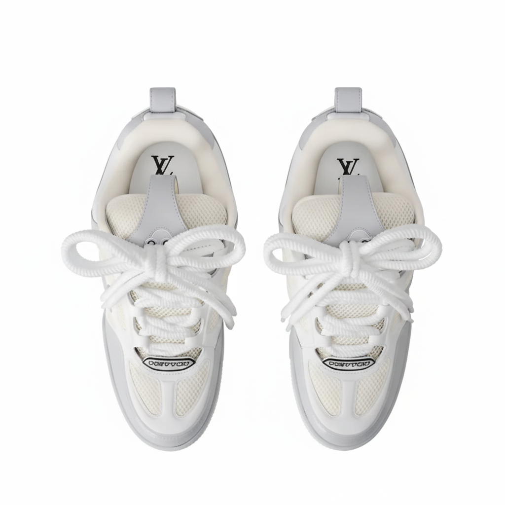 LOUIS VUITTON SKATE.            " White"