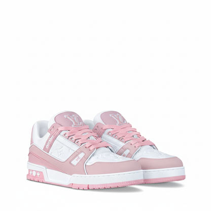 Louis Vuitton Trainer Sneaker "Pink / white"