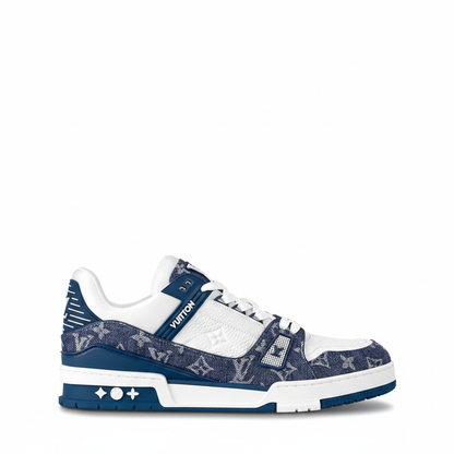 Louis Vuitton Trainer Sneaker "Blue/ White"