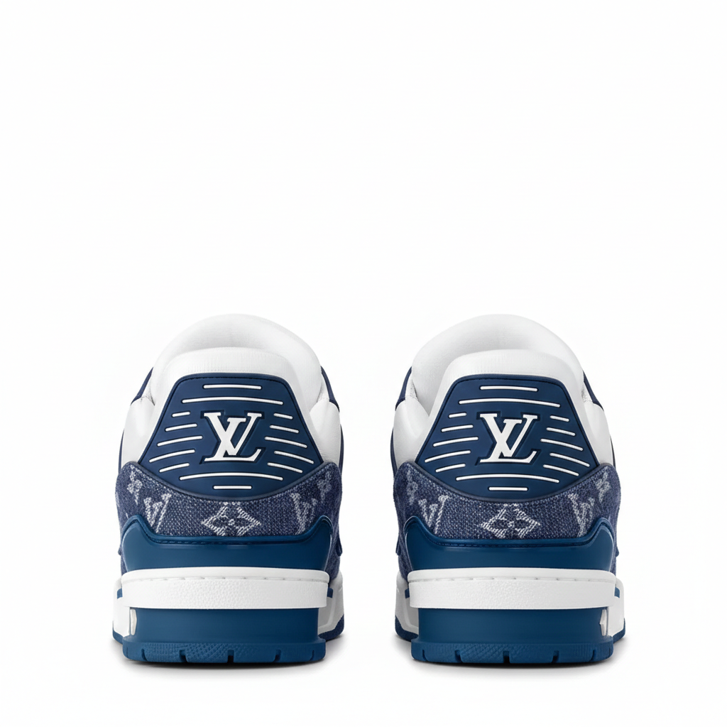 Louis Vuitton Trainer Sneaker "Blue/ White"