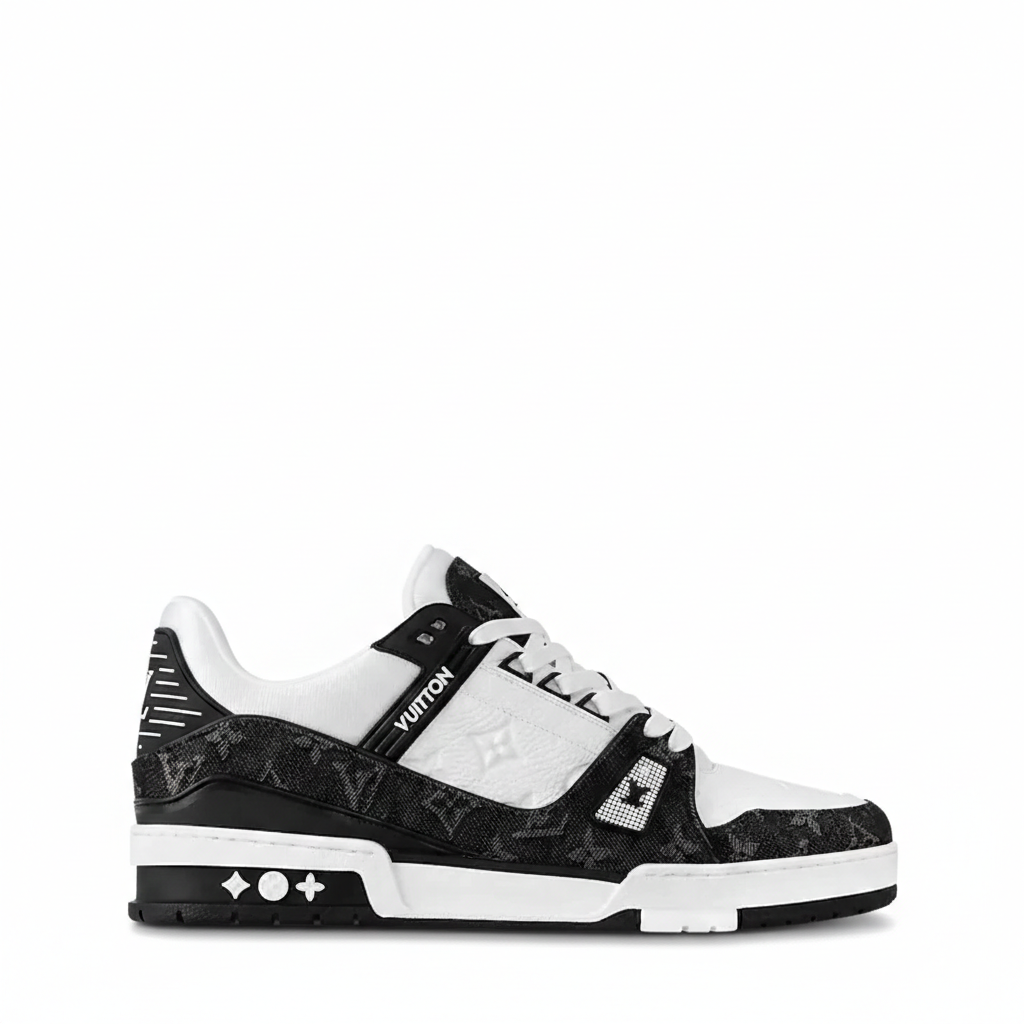 Louis Vuitton Trainer Sneaker "Black/White"