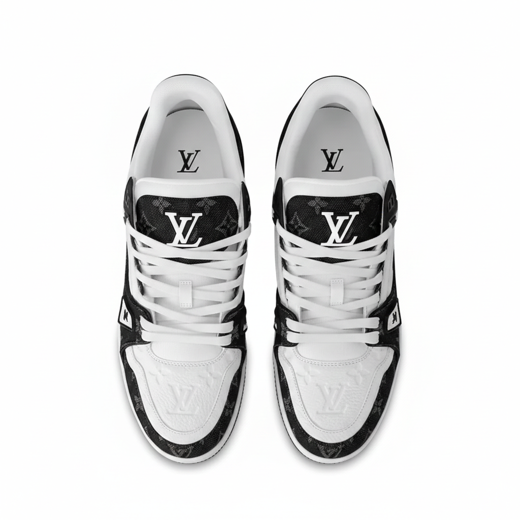 Louis Vuitton Trainer Sneaker "Black/White"