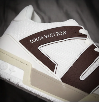 Louis Vuitton Trainer sneakers "White/ Brown"