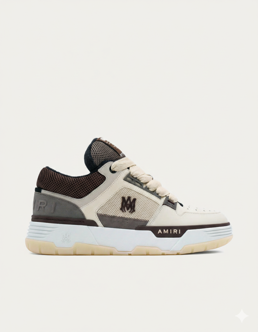 AMIRI MA-1 "White/Cream/Brown"