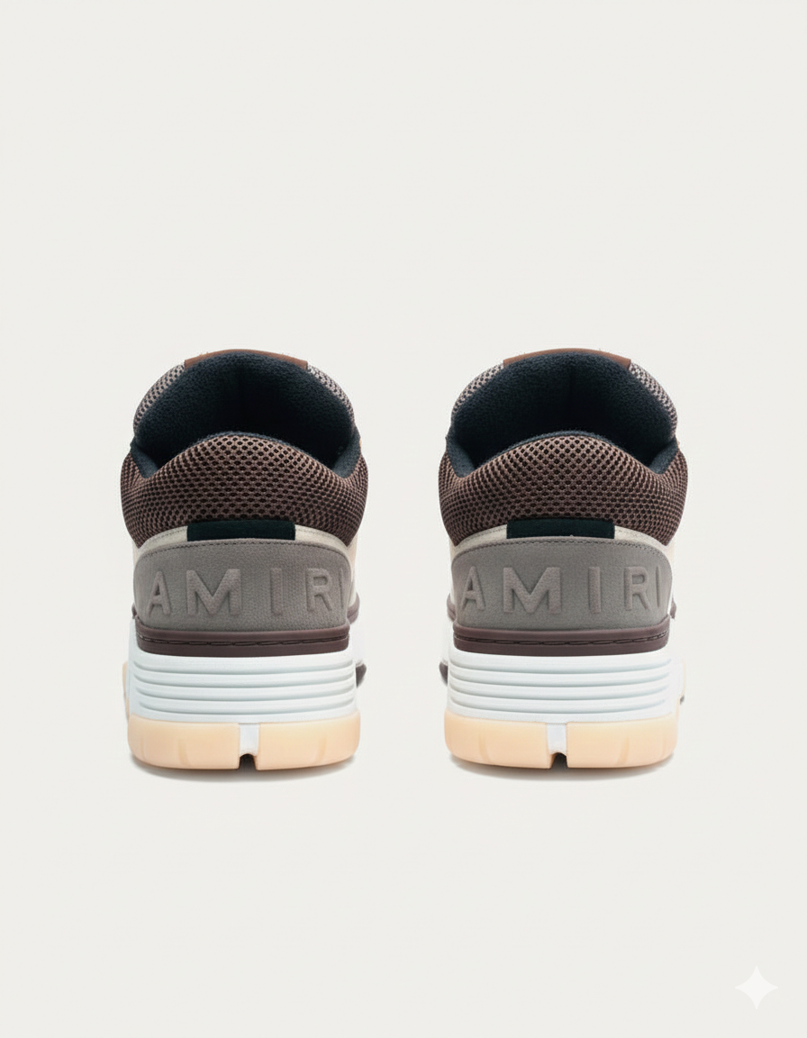 AMIRI MA-1 "White/Cream/Brown"