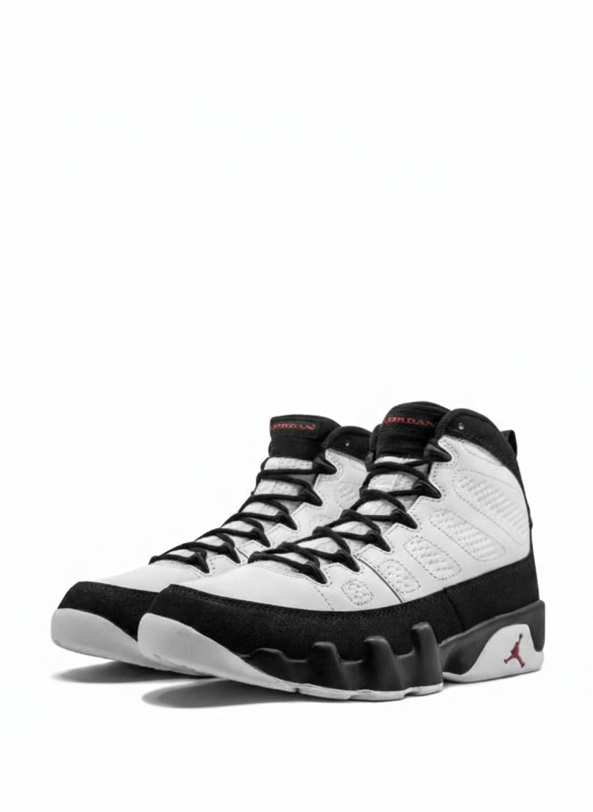 Air Jordan 9 Retro Boot "White/Black"